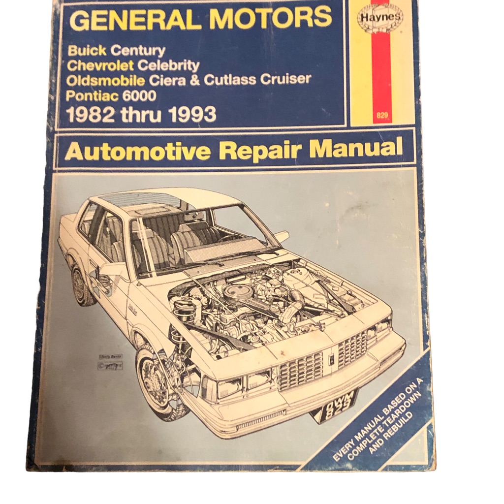 19821993 General Motors Haynes Automotive Repair Manual